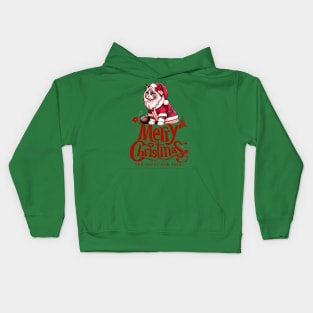 Merry Christmas Ragdoll Cat Kids Hoodie